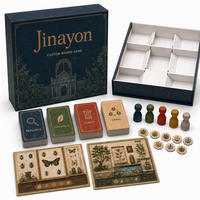 Jeu de société portable personnalisé sur mesure pour la conservation et la recherche en histoire naturelle, éducatif et divertissant pour toute la famille