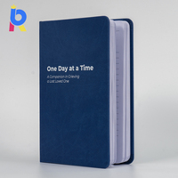 Cuadernos de Negocios A5 al por Mayor, Libretas de Cuero PU y PVC Preimpresas, Cuadernos Concisos para Reuniones, Regalo