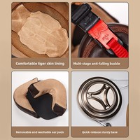 Casque de moto électrique, demi-casque, matériau ABS, style rétro, certifié 3C, toutes saisons, ajustement universel pour hommes et femmes