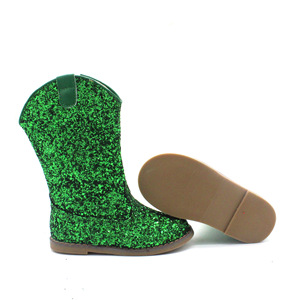 Cowgirls מגפי נוצצות בנות נצנצים מערבי הבוקרים מגפי נסיכת נעלי ילדי סתיו חורף נצנצים מגפי ילדי בציר - Product Image 5