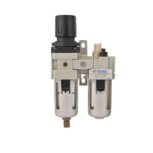 Regulador de filtro de aire de línea de aire y lubricador combinación FRL unidades, AC2010-01