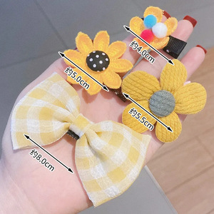 Acetato da cartone animato con forcina di coniglio dolce per bambini che non fa male alla frangia per capelli piccola principessa accessori per capelli - Product Image 2
