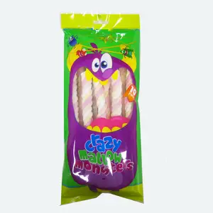 marshmallow wholesale halal long twisted marshmallows