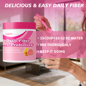 Poudre de Probiotiques Quotidiens à Forte Teneur en Fibres avec Collagène, Probiotiques et Électrolytes pour Soutenir la Santé Digestive et l'Équilibre Intestinal - Meilleures Ventes - Product Image 5