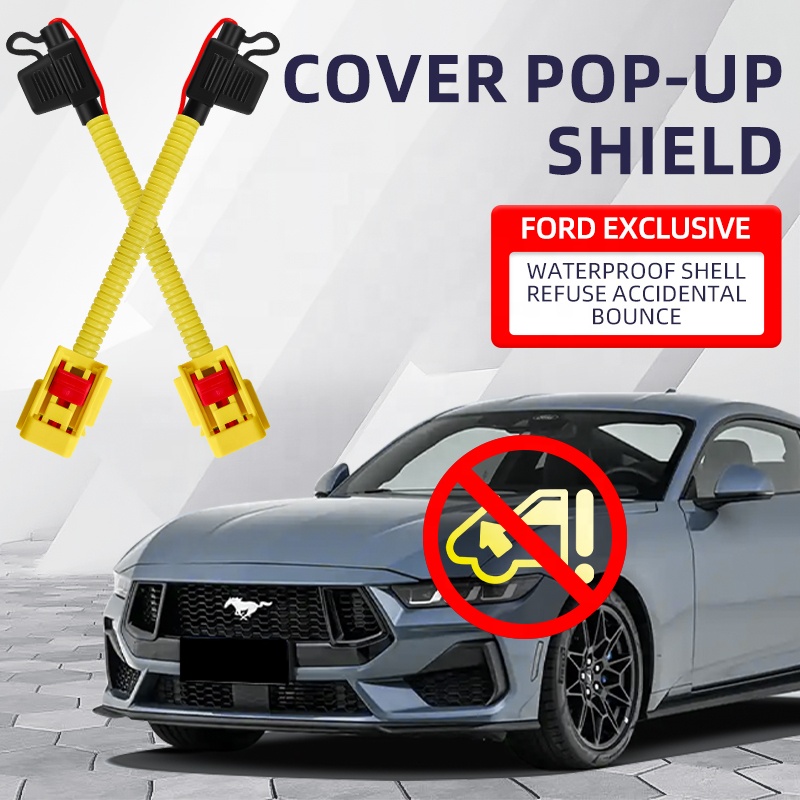 Ford Hood-Mounted Pedestrian Protection System | Automotive Safety Shield Device