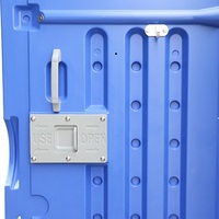 Salle de bain rectangulaire, contenant portable, environnemental, avec remorque, salle de bains, bon marché