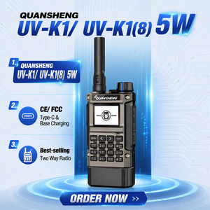 Radio Walkie Talkie QUANSHENG UV-K1(8) de 5W de Potencia, Ligero y Económico, con Función de Medidor de Frecuencia y Programación Tipo-C - Product Image 1