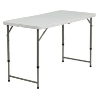 Vente en gros en usine d'activités hôtelières Table pliante de banquet rectangulaire à domicile pour tables d'événement et de mariage
