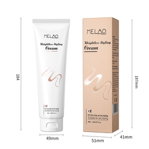 Crème Coiffante Anti-Frisottis et Anti-Statique à l'Huile de Batana de Qualité Supérieure, Infusée à la Kératine, Résistante à l'Humidité et Lissante - Product Image 1