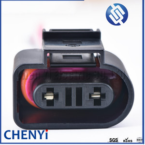 Conector de enchufe de Sensor de temperatura de refrigerante de 2 pines 1K0973202 Cable flexible para Golf A3 A4 A6 A8 1K0 973 202 - Product Image 5