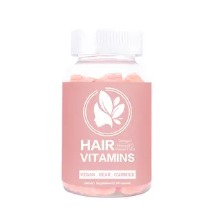 High quality OEM private label hair vitamins gummies biotin gummy