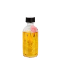 2oz 60ml Petites bouteilles en verre transparent avec couvercles Entonnoirs en acier inoxydable Bouteilles d'échantillon rondes Boston pour potion jus gingembre