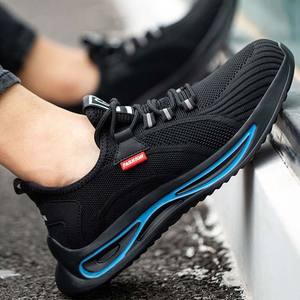 Botas de Seguridad Transpirables, Zapatos de Senderismo con Puntera de Acero, Zapatos Casuales para Hombre con Puntera de Acero en Stock - Product Image 2