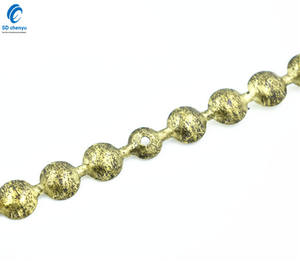 Vente en gros de bandes métalliques de rembourrage fantaisie moucheté vieil or de 11mm <span class=keywords><strong>pour</strong></span> meubles - Product Image 4