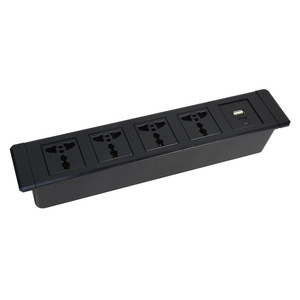 Thiết kế hiện đại Máy tính để bàn nhúng ổ cắm đa vị trí Jack dọc treo hàng cắm đa chức năng hệ thống dây điện - Product Image 1