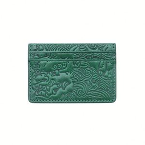 Porte-cartes en cuir véritable tanné végétal, produits haut de gamme personnalisés X49, vente en gros en dropshipping - Product Image 2