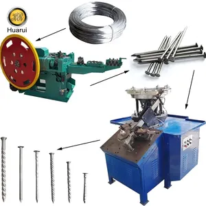 High Speed Nail Thread Rolling Machine for Twisted Nail Making Machinery Twisted Shank Nail Machine