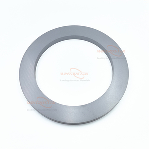 Grande anello ceramico in carburo di boro resistente ad alta pressione B4C - Product Image 6