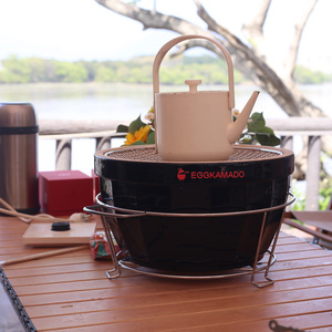 Eggkamado - Parrilla Kamado de Cerámica Estilo Japonés para Yakiniku, Estufa Hibachi y <span class=keywords><strong>Asador</strong></span> de Brochetas para Cocinar al Aire Libre - Product Image 2