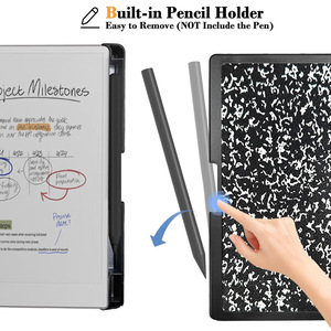Étui AilesTecca pour Boox Note Air5 C (2025), Housse de protection ultra-fine pliable en cuir PU pour tablette universelle / liseuse électronique - Product Image 6