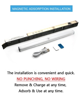 Bề mặt-gắn USB 5V LED Tủ ánh sáng không dây cảm biến chuyển động cảm ứng đèn cho phòng tắm Closet chiếu sáng - Product Image 2