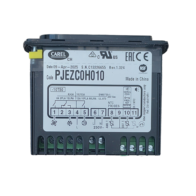 CAREL Series Plastic Digital Electronic Thermostat Freezer Temperature Controller for Refrigeration Heat Exchange Parts