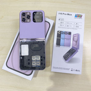 Nouveau téléphone pliable I16 Pro 2,55 pouces 4 SIM avec clavier GSM 2G multilingue à clapet - Product Image 5