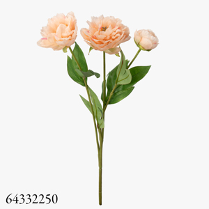 Pivoines bleues artificielles pour vase, fausses fleurs de pivoine en soie pour arrangements floraux, décoration intérieure, centre de table de salle de bain - Product Image 3