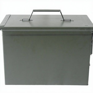 USA Boîtes de <span class=keywords><strong>munitions</strong></span> en surplus Boîte de rangement de <span class=keywords><strong>munitions</strong></span> Conteneur Bullet Metal <span class=keywords><strong>Munitions</strong></span> <span class=keywords><strong>Munitions</strong></span> Boîtes de <span class=keywords><strong>munitions</strong></span> - Product Image 1