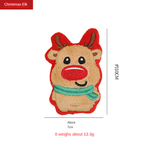 Juguete para masticar interactivo de hierba gatera de dibujos animados al por mayor para gatos juguetes de peluche de Navidad ecológicos de lujo autodivertidos a la moda - Product Image 4
