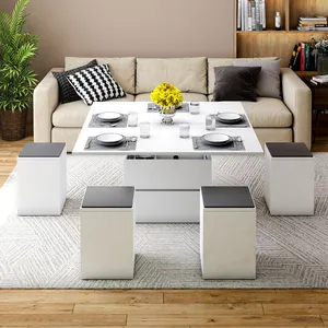 표준 거실 4 서랍 커피 테이블 현대 디자인 커피 테이블 홈 가구