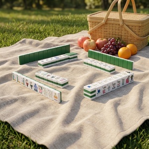 <span class=keywords><strong>Juego</strong></span> de Mahjong, <span class=keywords><strong>Ludo</strong></span> y Póker Palm Royale de Lujo al por Mayor, 4 Capas de Acrílico Ecológico, Inventario Estable para Niños, Venta al por Mayor - Product Image 5