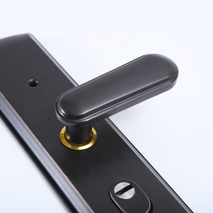 <span class=keywords><strong>Maniglia</strong></span> per <span class=keywords><strong>porta</strong></span> di sicurezza in acciaio inossidabile di lusso villa home solid door handle lock design a <span class=keywords><strong>molla</strong></span> a doppia tensione - Product Image 3