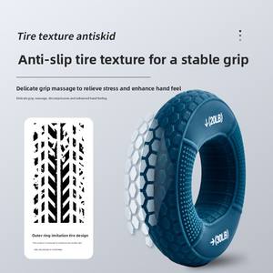 Anillo de Ejercicio de Silicona Ajustable de Alta Calidad con Logotipo Personalizado, de 20 a 80 Libras, para Entrenamiento de Dedos y Fortalecimiento de Agarre - Product Image 4