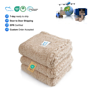 <strong>Double</strong> Layer Soft Warm Blankets <strong>Teddy</strong> Coral <strong>Fleece</strong> Blanket Sherpa Blankets - Product Image 1