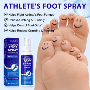 ELAIMEI Tratamiento para el <span class=keywords><strong>Pie</strong></span> de Atleta, Spray Antifúngico de Máxima Potencia para Hongos en el <span class=keywords><strong>Pie</strong></span> de Atleta, Picazón en la Axila y Tratamiento para la Tiña - Product Image 4