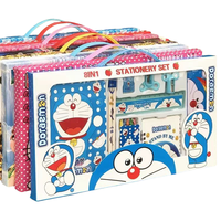 Vente directe d'usine en gros de fournitures scolaires pour enfants trousse à crayons ensemble de papeterie boîte-cadeau pour les élèves du primaire