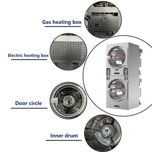 Máy giặt công nghiệp và máy sấy/Trung Quốc đôi máy sấy/ngăn xếp máy sấy để bán hoàn toàn tự động (16kg) - Product Image 4