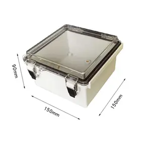 Plastic Waterproof Electronic Terminal Enclosure 150*150*90mm Junction Box CKK17 ABS/PC Electrical Panel Box