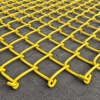 En stock Clôture grillagée galvanisée à mailles losangées, mailles de 25-100 mm, fils de 1,20-5,0 mm, Expédition rapide, pour la sécurité des fermes et des cours