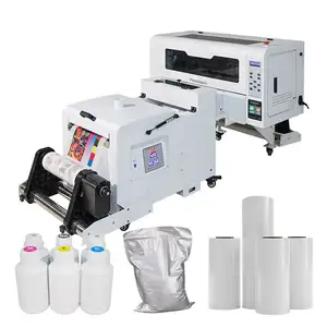 Impresora DTF A3 de 300mm, máquina de impresión de películas de mascotas XP600 L1800, transferencia de calor, Impresión textil personalizada DTF