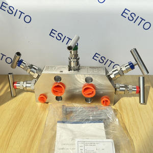 Original Rosemount- 0305 <strong>5</strong>-Valve Stainless Stainless Steel Valves <strong>Integral</strong> Manifold 0305RC52B11 3051 for Pressure Transmitter - Product Image 4