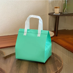 ถุงเก็บความเย็นแบบพกพา ผลิตจากวัสดุไม่ถักทอ เป็นมิตรกับสิ่งแวดล้อม กันน้ำได้ - Product Image 5