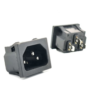 Ổ Cắm Điện 3 Chấu IEC C14 Cho Nồi Cơm Điện Ổ Cắm Điện Nối Dài Thông Dụng Cho Máy Tính Để Bàn 10A 250V - Product Image 3