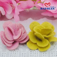 Vêtement garniture BRICOLAGE ruban de satin rose pas cher en gros fleurs artificielles