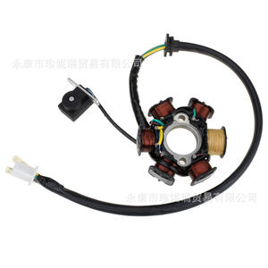 Bobina de Estator Magnético ZhenNirui GY6 125 150Cc, 6 Polos, 5 Cables, para Scooter y Motocicleta, Repuesto de Plástico - Product Image 2