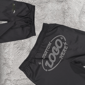 Servicio OEM Pantalones Deportivos para Hombre con Logotipo Personalizado, Estilo Vintage Ecológico, Lavado Claro - Product Image 3