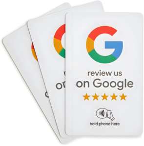 TapFive NFC Benutzer definierte PVC-Visitenkarte Google Review Qr-Code Kontaktloses RFID für die Zahlung Social Media für das digitale Geschäfts menü - Product Image 2