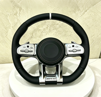Volantes de Coche Personalizados de Alta Calidad en Fibra de Carbono y Cuero para Benz W205 S205 C205 W213 S213 W222 W463 W464 X253 C118 H247