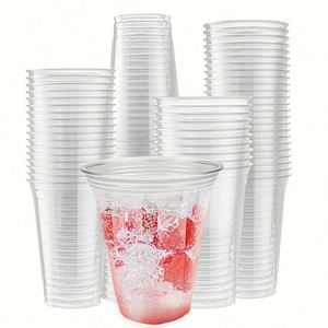 Clear <b>Pet</b> 98mm 8oz-24oz Custom Logo Printed Plastic Multi-Use Cup for Cold Coffee Beer & Smoothies - Product Image 4